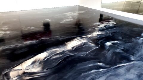 Marble Epoxy Garage Floor