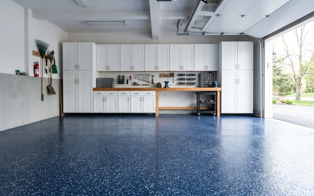 Blue Garage Floor Epoxy Ideas