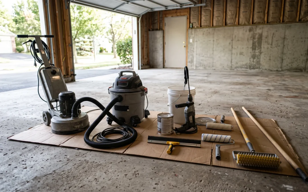 Epoxy Flooring Tools You Need for Installation