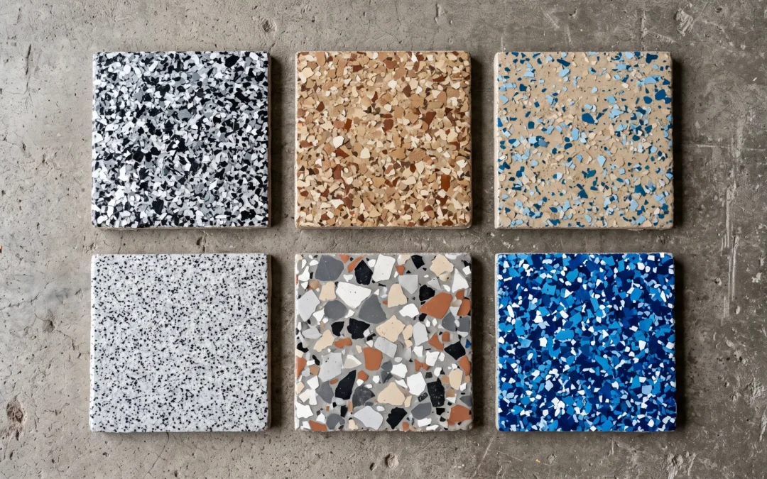Flake Epoxy Flooring Designs
