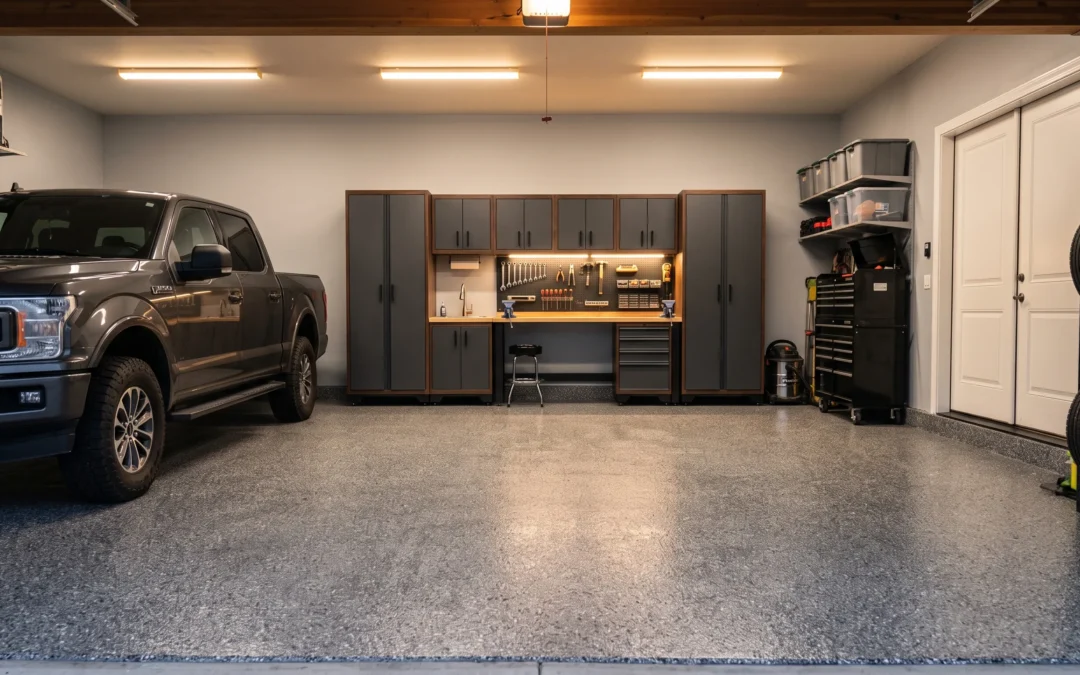 Gray Garage Floor Epoxy Ideas