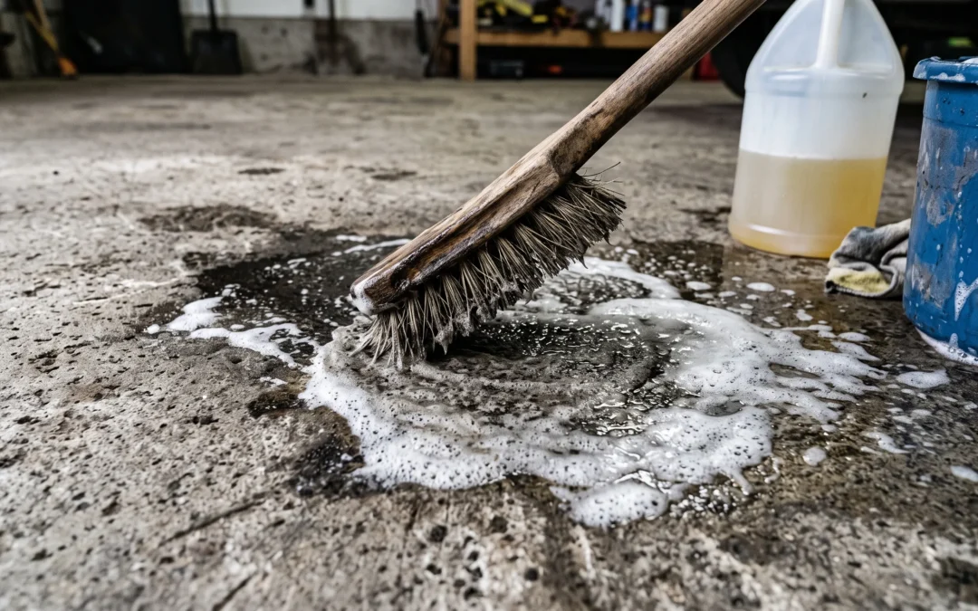 How to Clean a Garage Floor Before Epoxy