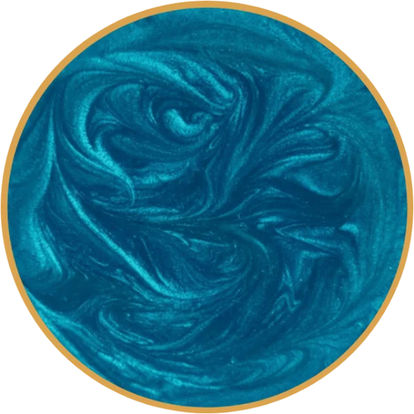 Metallic epoxy floor colour Special Blue - Top Epoxy Flooring