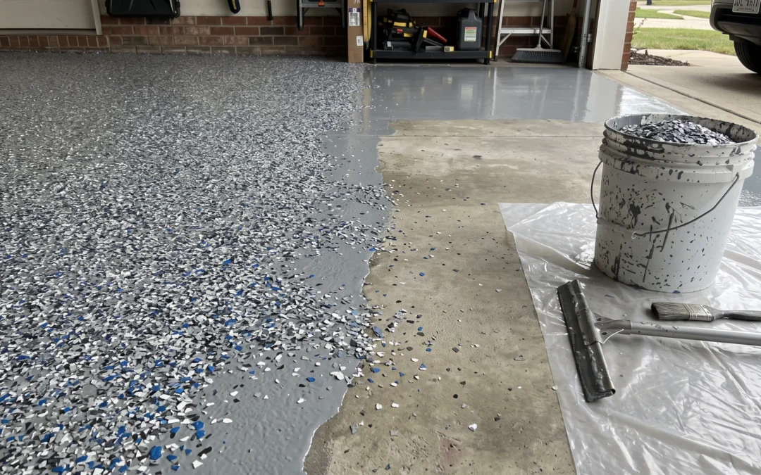 Paint Chip Epoxy Flooring Explained