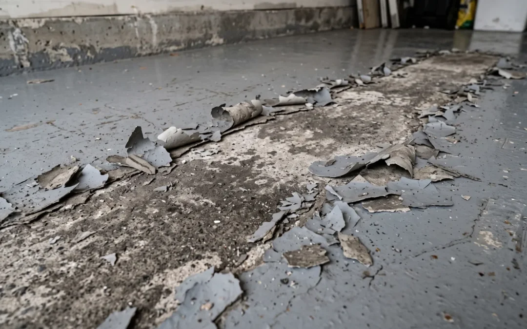 How to Fix Peeling Epoxy Flooring